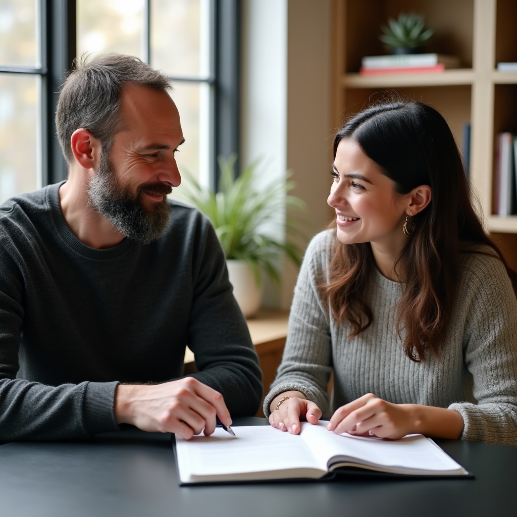 Individuální mentoring setkání nad plánovacím sešitem